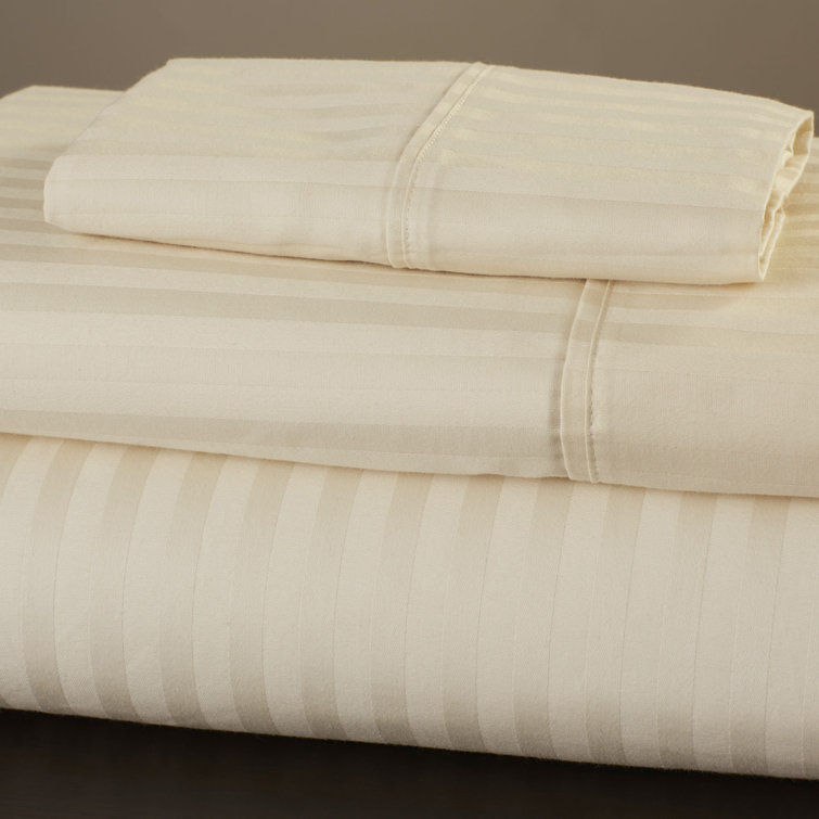 Symple Stuff Superior 300 Thread Count 100 Cotton Sheet Set Wayfair